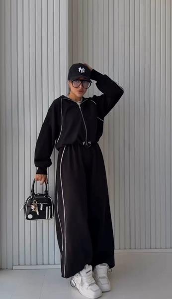 Костюм спорт Modnulya (42-46) 2127 black (зима)