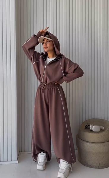 Костюм спорт Modnulya (42-46) 2127 brown (зима)