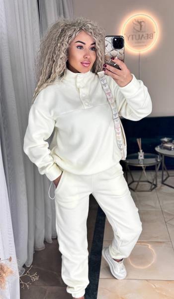 Костюм спорт Modnulya (42-52) 3013 white (зима)