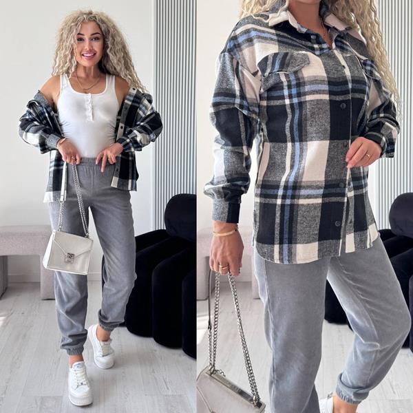 Костюм спорт Modnulya (S-3XL) 3063 d.grey (деми)