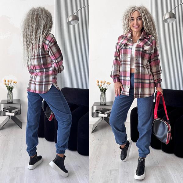 Костюм спорт Modnulya (S-3XL) 3063 pink (деми)