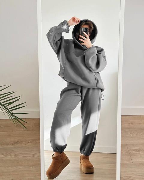 Костюм спорт Modnulya (42-52) 503 grey (зима)