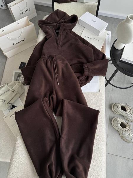 Костюм спорт Modnulya (42-48) 694 brown (зима)