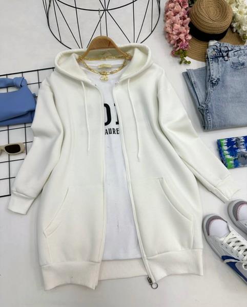 Кофта спорт Modnulya (42-48) 7050 white (зима)