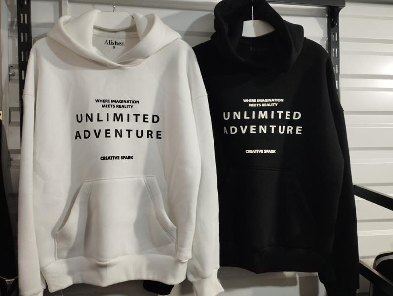 Худи Modnulya (S-M) MD120 white (зима)