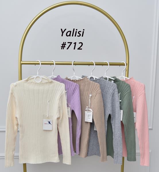Свитер Yalisi (120-160) 712 grey (зима)
