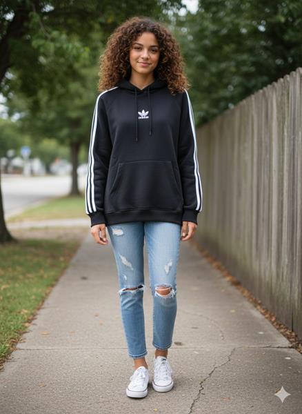 Худи Newe (40-48) 104-1 black (зима)