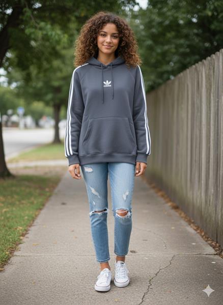 Худи Newe (40-48) 104-1 grey (зима)