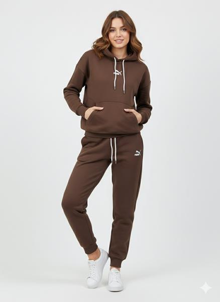 Костюм спорт Newe (S-XL) NW730 brown (зима)
