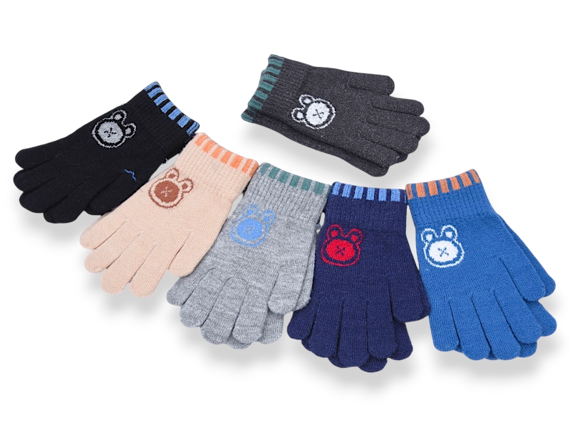 Перчатки Moyo (3-4) 5103 mix (зима)