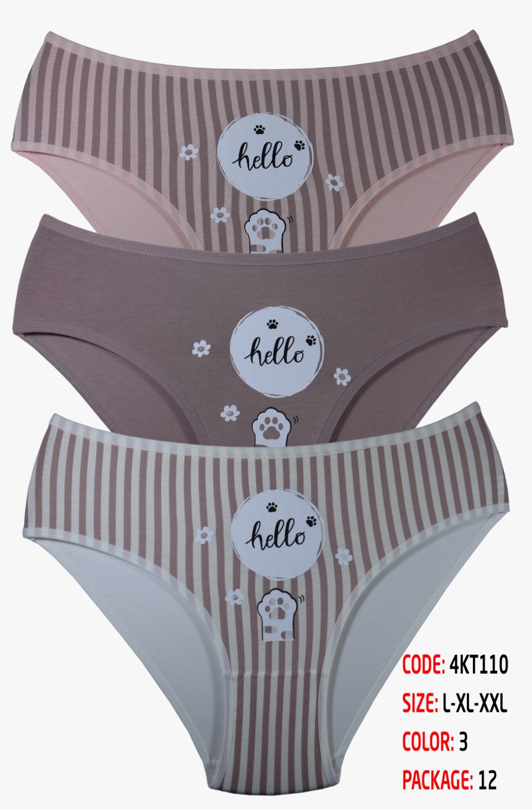 Трусы Disneyopt (2XL) 4KT110 mix (2XL) (лето)