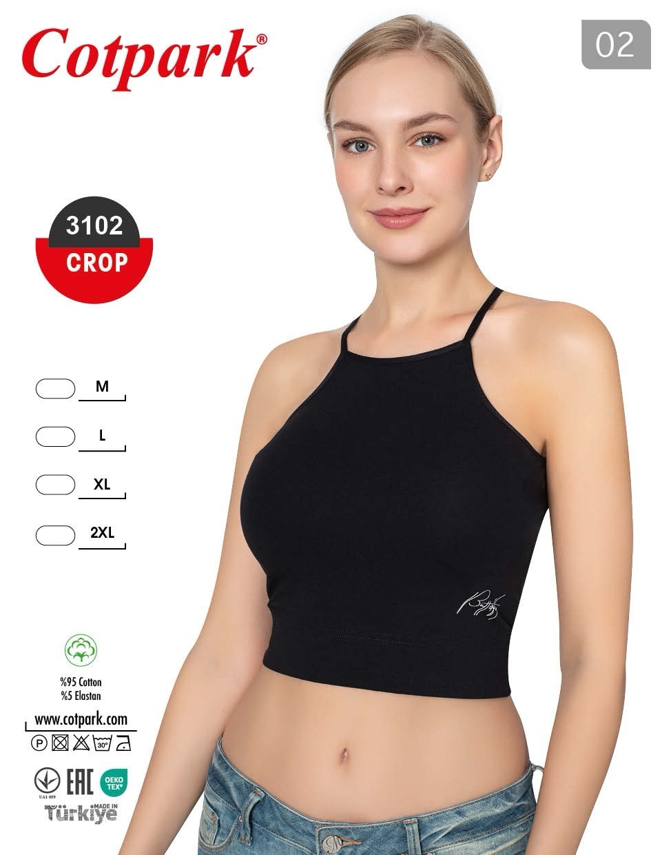 Топ Disneyopt (M-2XL) 3102 black (лето)