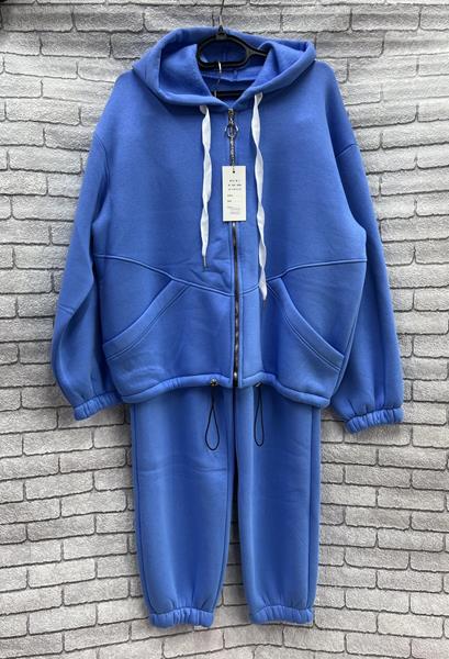 Костюм спорт Valentina (48-56) 091 l.blue (зима)