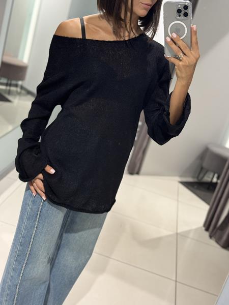 Свитер Comod (one size) 86027 black (деми)