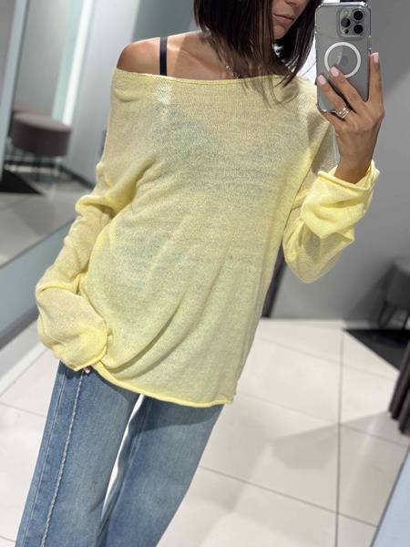 Свитер Comod (one size) 86027 yellow (деми)