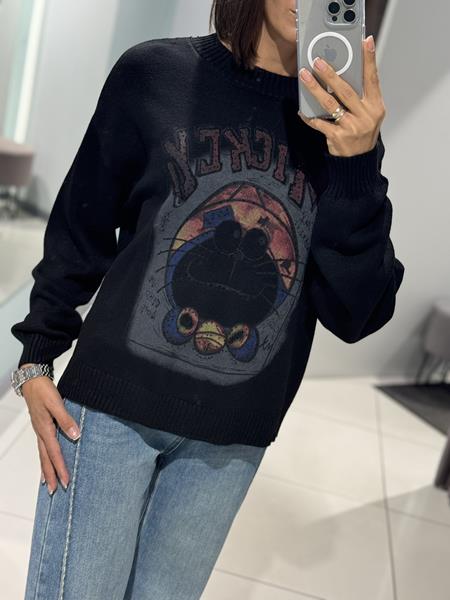 Свитер Comod (one size) CM44 black (зима)