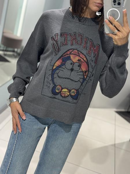 Свитер Comod (one size) CM46 d.grey (зима)