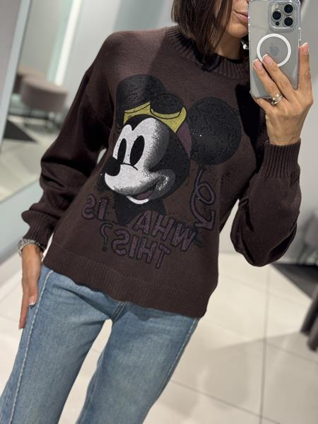 Свитер Comod (one size) CM47 brown (зима)