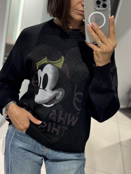 Свитер Comod (one size) CM49 black (зима)