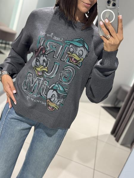 Свитер Comod (one size) CM50 grey (зима)