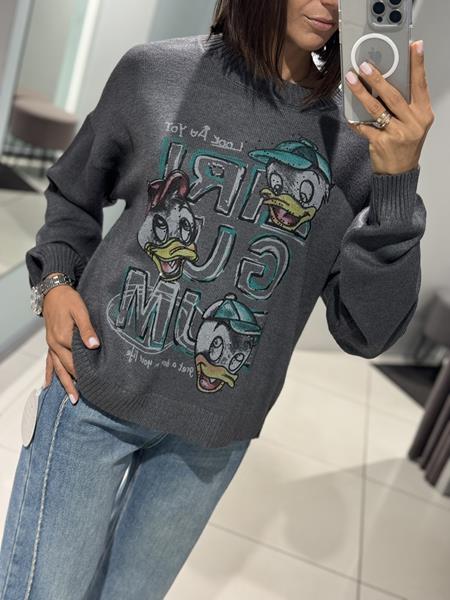 Свитер Comod (one size) CM54 grey (зима)