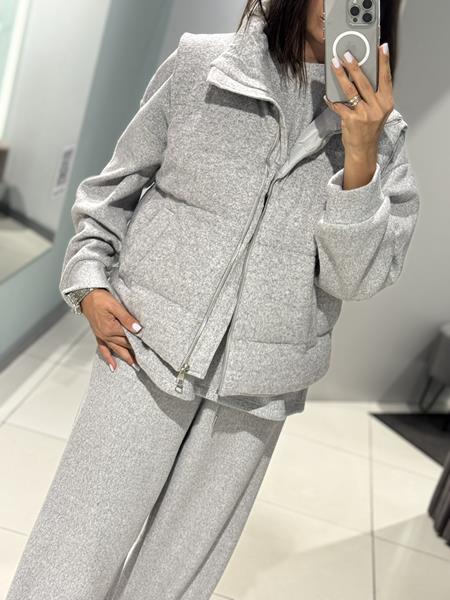Жилетка Comod (one size) H2037 grey (деми)