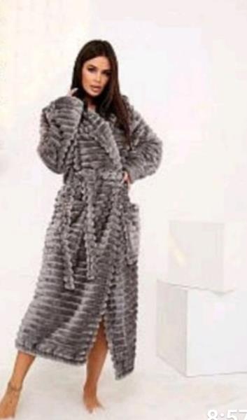 Халат Romeo life (60-64) RL792 grey (зима)