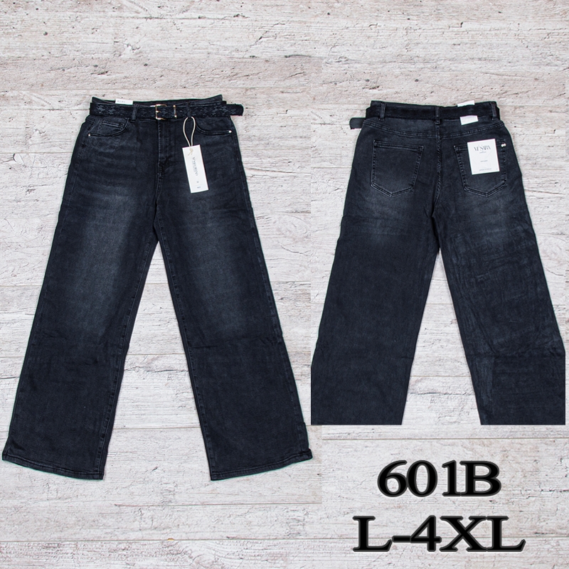 Джинсы UNO2 (L-4XL) 601B (деми)