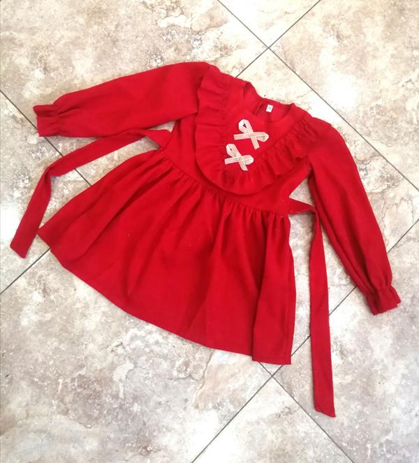 Платье Ariamo (98-116) A110 red (деми)