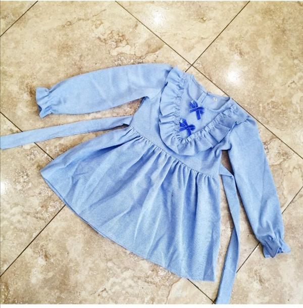 Платье Ariamo (98-116) A111 l.blue (деми)