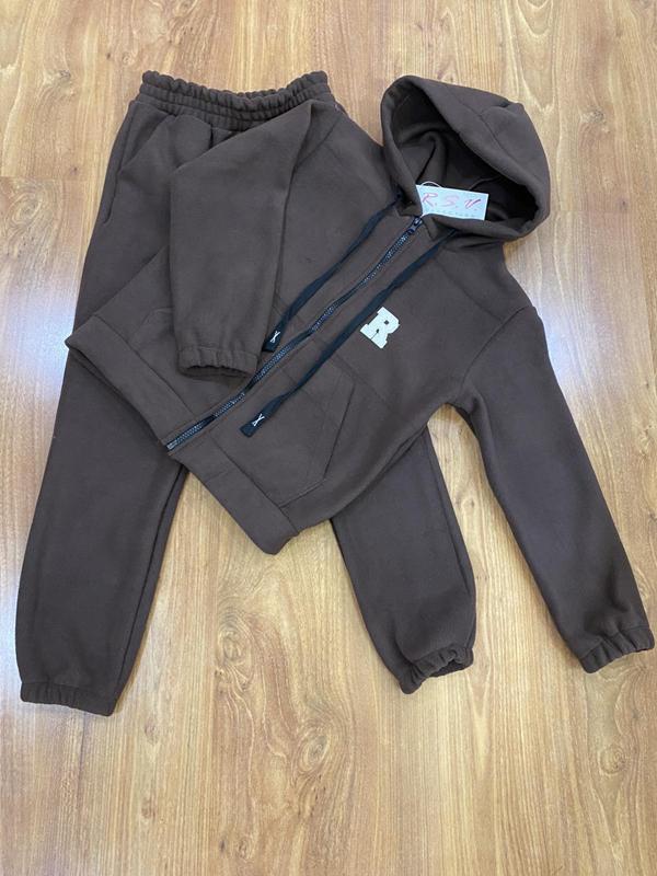 Костюм спорт RSV (116-140) 254-6 brown (зима)
