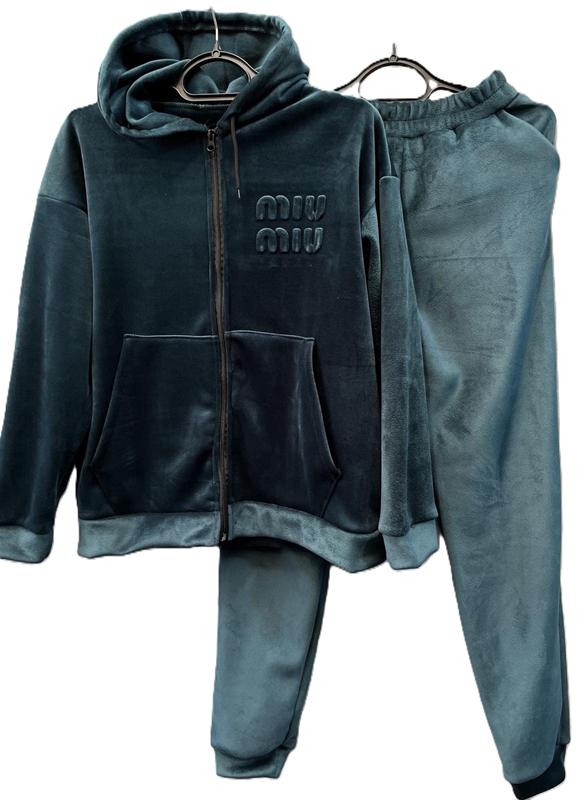 Костюм спорт Shoptime (44-50) S515 green (зима)