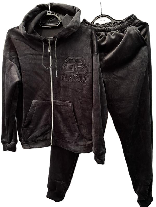 Костюм спорт Shoptime (52-58) S517 black (зима)