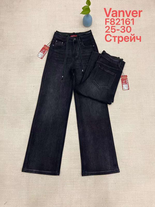 Джинсы Vanver (25-30) F82161 black (зима)