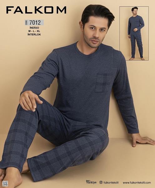 Пижама Vehuiah (M-XL) 7012-1 grey (деми)