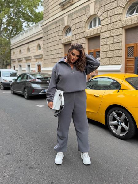 Костюм спорт Femzone (42-52) 1146 grey (зима)