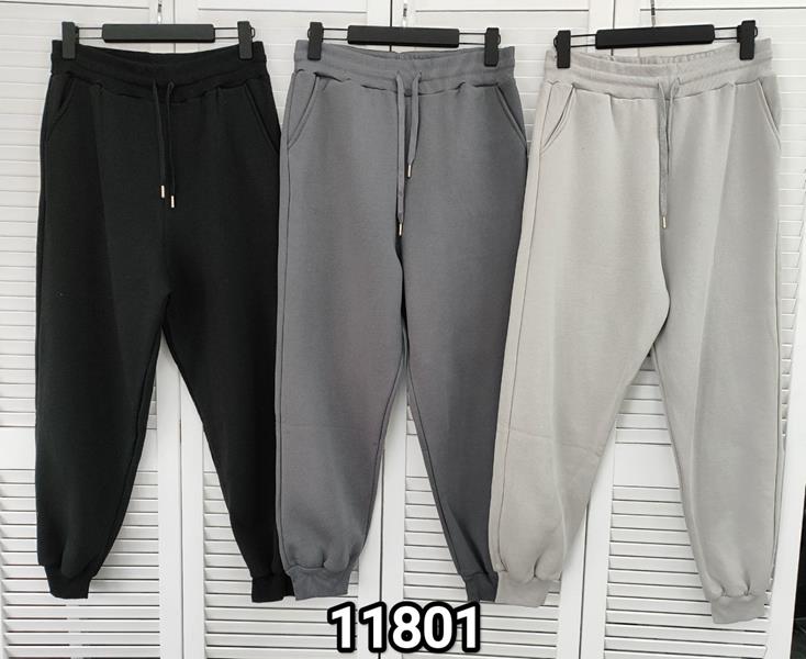 Штаны спорт MMC clothes (52-58) 11801 d.grey (зима)
