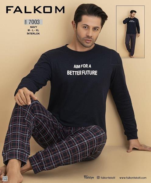 Пижама Disneyopt (M-XL) 7003 navy (деми)