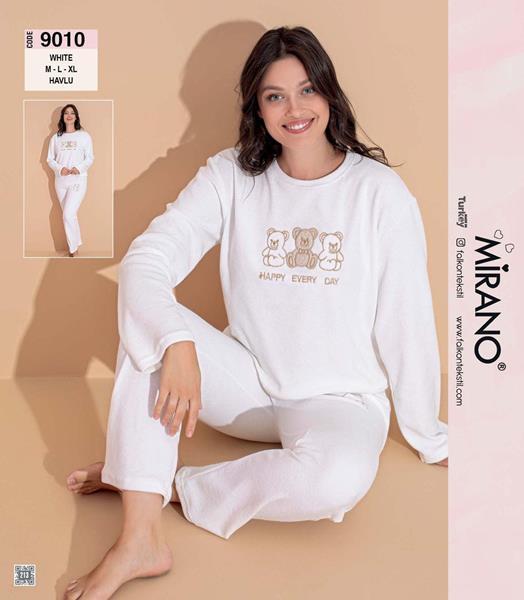 Пижама Disneyopt (M-XL) 9010 white (зима)