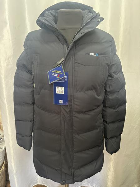Куртка RLX (M-3XL) 822-1 черный (зима)