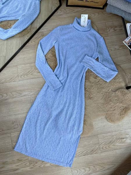 Платье Arina (42-48) 1569 l.blue (деми)