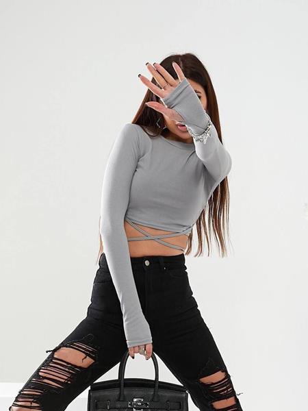 Топ Arina (42-48) 5021 grey (деми)