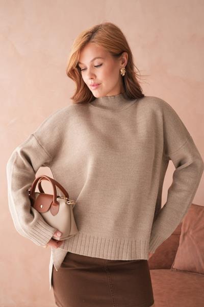 Свитер Karon (one size) 10866 beige (зима)
