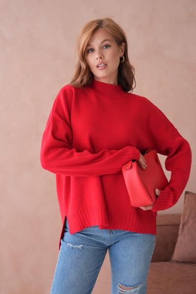 Свитер Karon (one size) 10866 red (зима)
