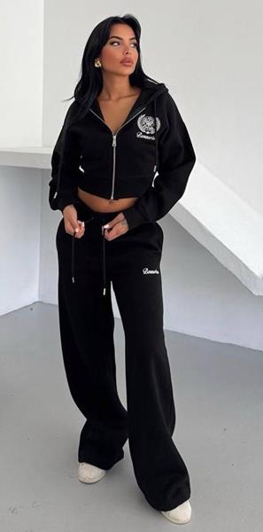 Костюм спорт Karon (S-L) 01 black (зима)