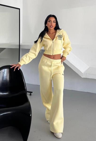 Костюм спорт Karon (S-L) 01 yellow (зима)