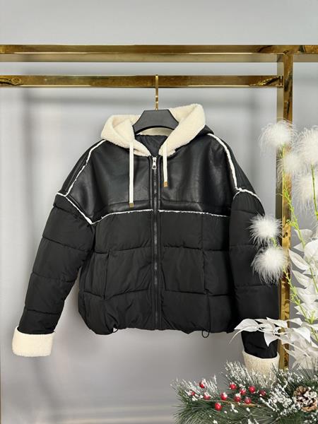 Куртка Karon (42-48) 838 black (зима)