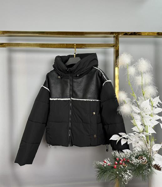 Куртка Karon (42-48) 19597 black (зима)