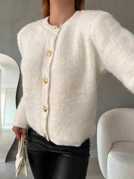 Кофта Karon (one size) 8017 white (зима)