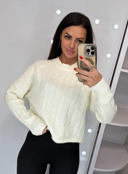 Свитер Lora (42-48) 53137 milk (деми)